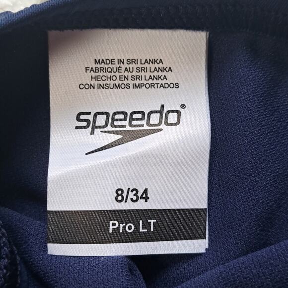 Speedo Women's Swimsuit One Piece Prolt Super Pro Team Navy - Picture 8 of 10